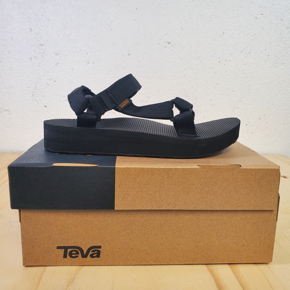 Teva Midform Universal Sandals Womens Quick Dry Vegan Friendly Black 1090969